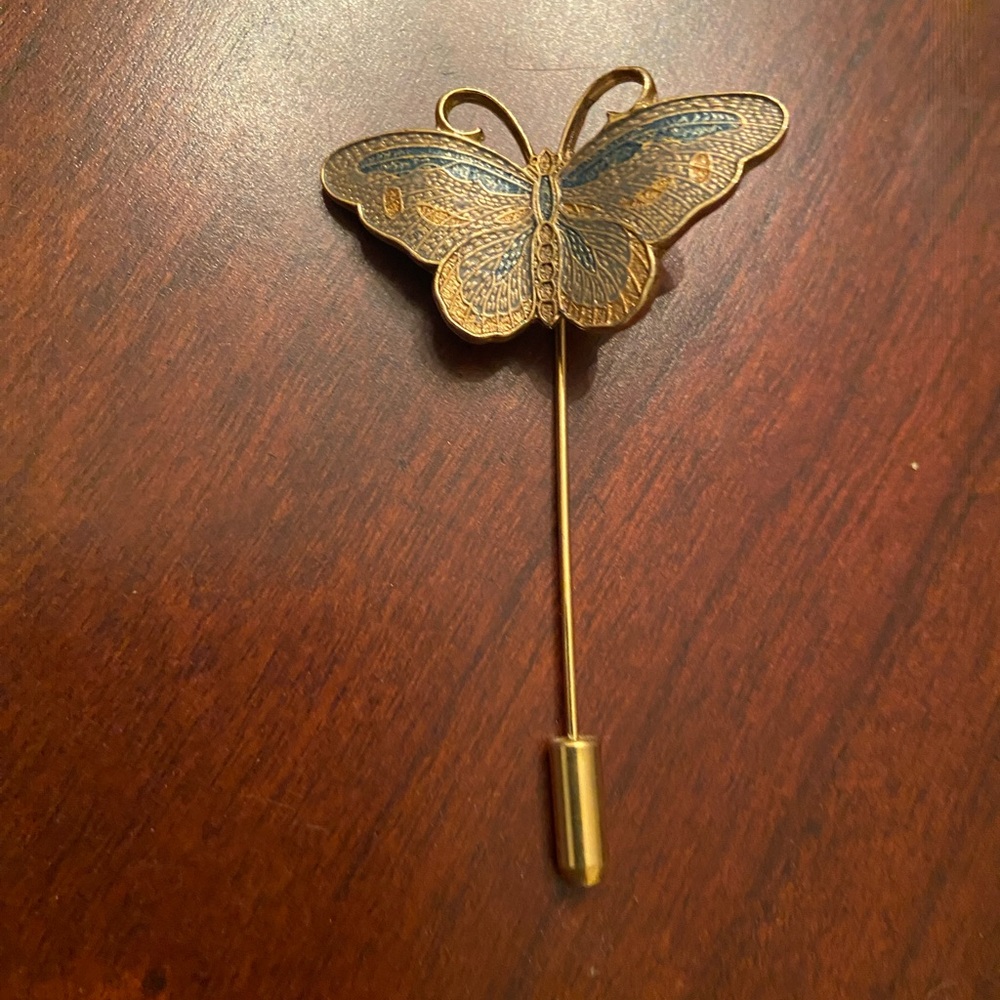 Spanish Gold and Multi Tone Butterfly
